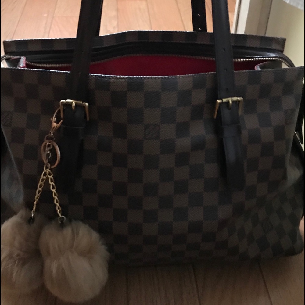 Louis Vuitton Chelsea Tote Damier Ebene DC TH0096